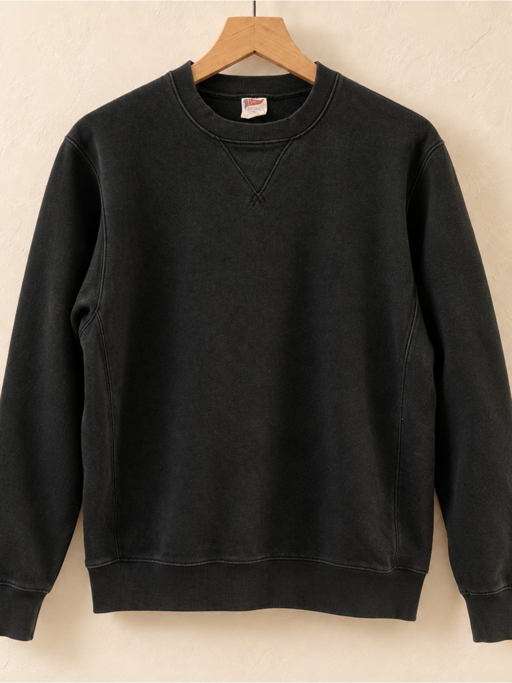 J-Crew Sportswear NY, NY Classic Black Crewneck Sweatshirt